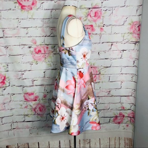 Ted Baker Umerta floral skater dress NWOT - Picture 8 of 16